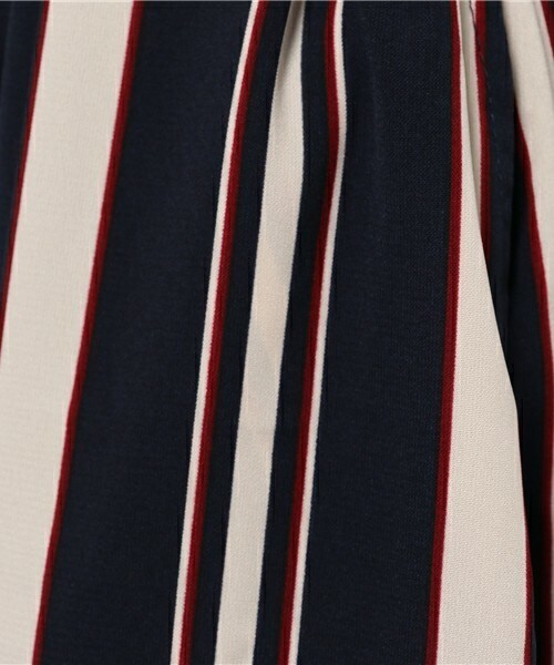 INTERPLANET（インタープラネット）の「マルチストライプスカンツ（その他パンツ・レディース・ブラック/ネイビー・FREE）」の10枚目の写真