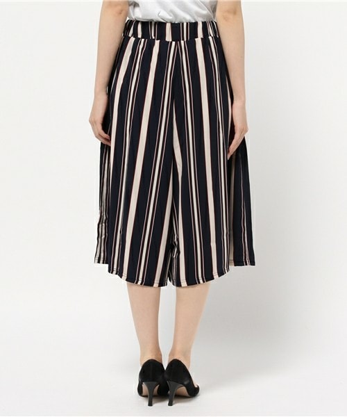 INTERPLANET（インタープラネット）の「マルチストライプスカンツ（その他パンツ・レディース・ブラック/ネイビー・FREE）」の5枚目の写真