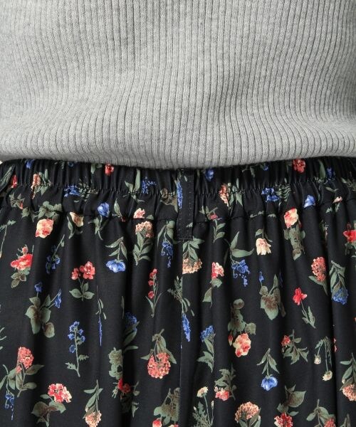 LOWRYS FARM（ローリーズファーム）の「ＪＺアソートハナガラスカーチョ（パンツ・ブラック/グレー/ブラウン・F）」の9枚目の写真