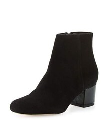 Sam Edelman | Sam Edelman Edith Suede Chunky-Heel Bootie, Black(ブーツ)
