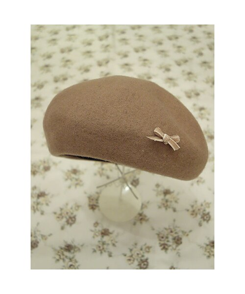 F i.n.t(フィント)の「プチリボンベレー/F i.n.t(ハンチング/ベレー帽・レディース・その他)」の3枚目の写真