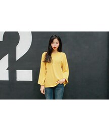 2PER | ワイドラグランスリーブ無地シンプルT(P0000EFY)(Tシャツ/カットソー)