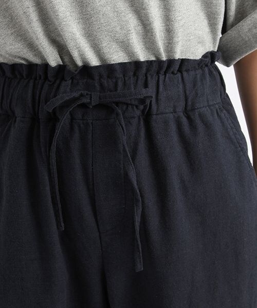 studio CLIP（スタディオクリップ）の「コットンリネンストレッチワイドパンツ（パンツ・スモーク/ベージュ/カーキ/ネイビー・M/L）」の8枚目の写真