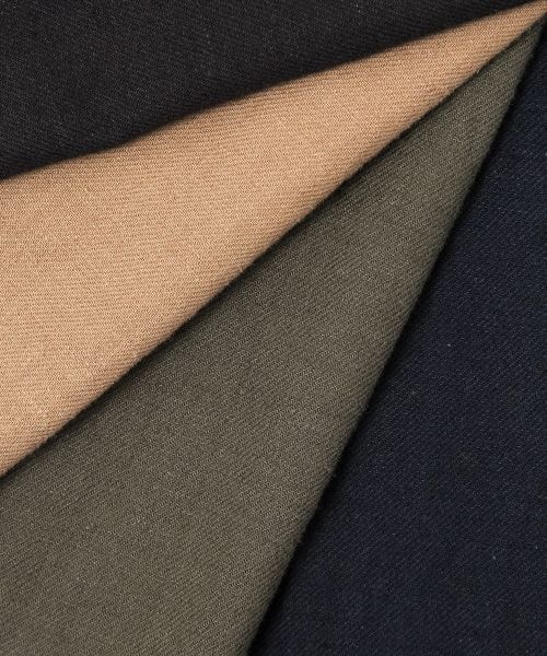 studio CLIP（スタディオクリップ）の「コットンリネンストレッチワイドパンツ（パンツ・スモーク/ベージュ/カーキ/ネイビー・M/L）」の13枚目の写真