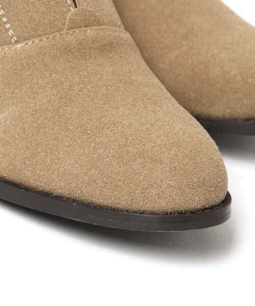 studio CLIP（スタディオクリップ）の「フェイクスエードマニッシュシューズ（シューズ・グレー/ベージュ・M/L）」の8枚目の写真