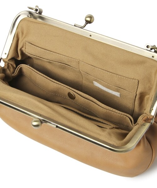 studio CLIP(スタディオクリップ)の「2WAY四角がま口ショルダーバッグ(バッグ・ブラウン/ベージュ・F)」の15枚目の写真