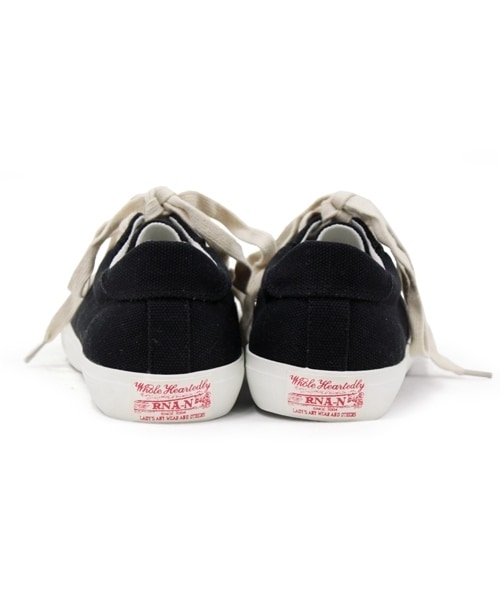 RNA-N（アールエヌエーエヌ）の「＜予約＞キャンバススニーカー（シューズ・レディース・ホワイト/ブラック/キナリ・S/M）」の5枚目の写真