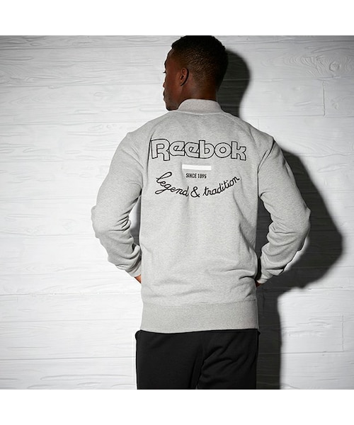 素晴らしい Reebok（リーボック）の「テニス スウェットボンバージャケット ジャケット・アウター