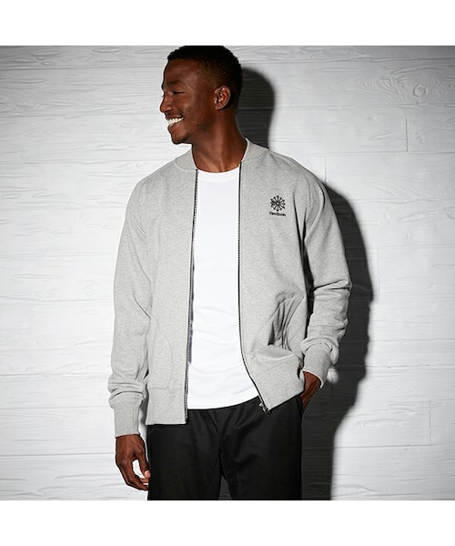 Reebok（リーボック）の「テニス スウェットボンバージャケット