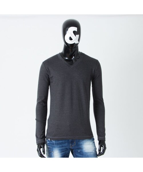 CALL&RESPONSE(コールアンドレスポンス)の「ソリッドVネック長袖TEE/CALL&RESPONSE / 162-1321-07(Tシャツ/カットソー・メンズ・その他)」の3枚目の写真