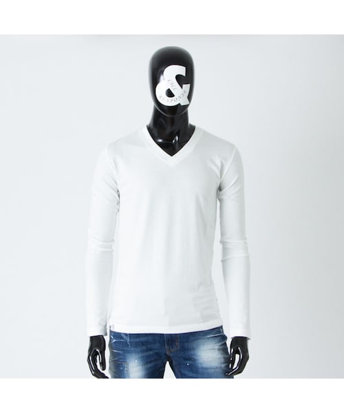 CALL&RESPONSE(コールアンドレスポンス)の「ソリッドVネック長袖TEE/CALL&RESPONSE / 162-1321-07(Tシャツ/カットソー・メンズ・その他)」の9枚目の写真