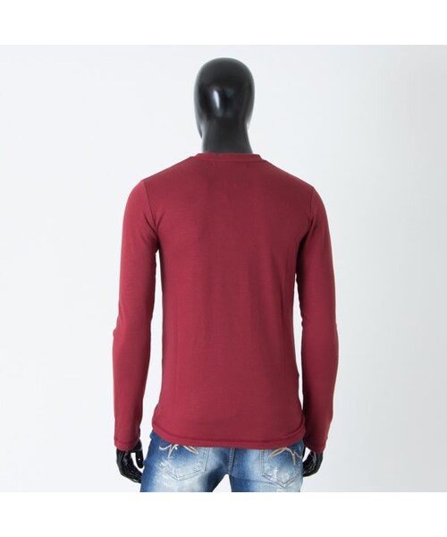 CALL&RESPONSE(コールアンドレスポンス)の「ソリッドVネック長袖TEE/CALL&RESPONSE / 162-1321-07(Tシャツ/カットソー・メンズ・その他)」の2枚目の写真