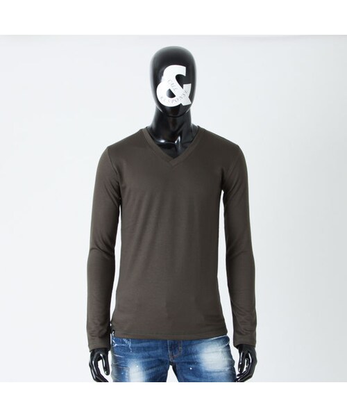 CALL&RESPONSE(コールアンドレスポンス)の「ソリッドVネック長袖TEE/CALL&RESPONSE / 162-1321-07(Tシャツ/カットソー・メンズ・その他)」の5枚目の写真