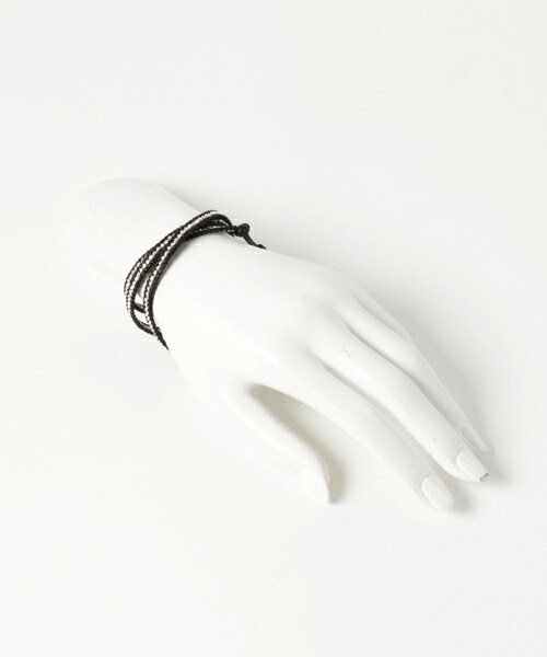 CHAN LUU(チャンルー)の「CHAN LUU-02BR0630ZZ-3ラップブレスレット(ブレスレット・メンズ・ブラック・FREE)」の4枚目の写真