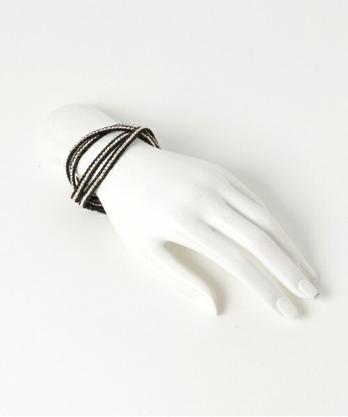 CHAN LUU（チャンルー）の「CHAN LUU-02BR0600ZZ-5ラップブレスレット（ブレスレット・メンズ・ブラック・FREE）」の4枚目の写真