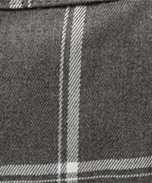 archives（アルシーヴ）の「チェックワイドパンツ（その他パンツ・レディース・ブラック/グレー/ネイビー・MEDIUM）」の13枚目の写真