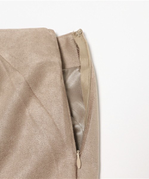 archives（アルシーヴ）の「スエードスカラップタイトスカート（スカート・レディース・アイボリー/ダークブラウン/キャメル・MEDIUM）」の10枚目の写真