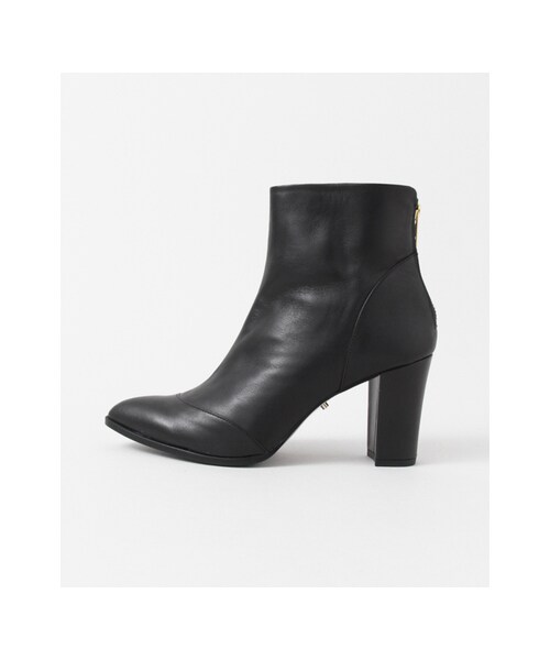 URBAN RESEARCH ROSSO WOMEN(アーバンリサーチ ロッソ)の「ombre バックジップ ショートブーツ(シューズ・レディース・BLACK/G.BEIGE・35.5/36.5/37.5)」の4枚目の写真