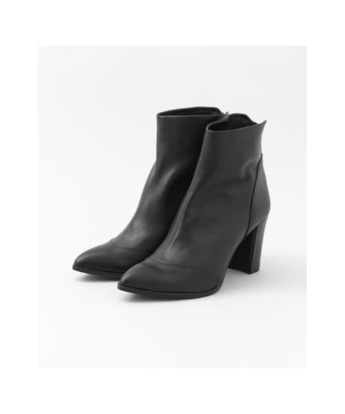 URBAN RESEARCH ROSSO WOMEN(アーバンリサーチ ロッソ)の「ombre バックジップ ショートブーツ(シューズ・レディース・BLACK/G.BEIGE・35.5/36.5/37.5)」の1枚目の写真