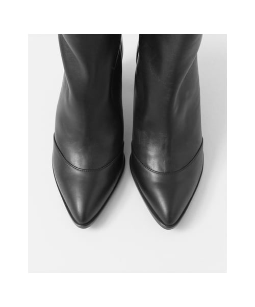 URBAN RESEARCH ROSSO WOMEN(アーバンリサーチ ロッソ)の「ombre バックジップ ショートブーツ(シューズ・レディース・BLACK/G.BEIGE・35.5/36.5/37.5)」の11枚目の写真