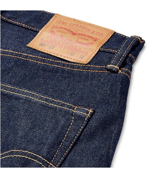 Levi's（リーバイス）の「Levi's 501 CT Denim Jeans（デニムパンツ・メンズ・Blue・28W 32L/30W 32L/31W 32L/32W 32L/32W 34L/33W 32L/33W 34L/34W 32L/34W 34L/36W 32L/36W 34L/38W 34L）」の3枚目の写真