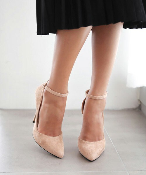 DHOLIC（ディーホリック）の「2TYPEスティレットヒールパンプス（パンプス・レディース・レッド/ブラック/ベージュ/ディープグリーン・225/230/235/240/245/250）」の3枚目の写真