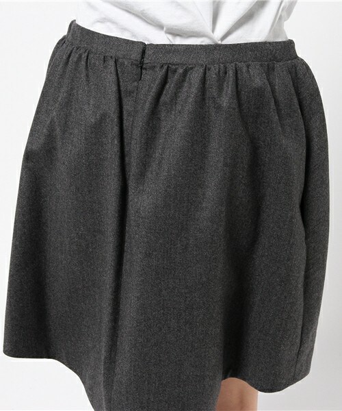 CARVEN（カルヴェン）の「CARVEN フランネルスカート（スカート・レディース・ライトグレー・38）」の5枚目の写真