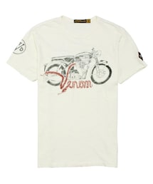 Johnson Motors | VENOM VELO　DIRTY WHITE(Tシャツ/カットソー)