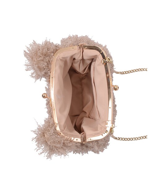 merry jenny（メリージェニー）の「くまポシェット（バッグ・レディース・オフホワイト/ブラック/ベージュ・F）」の8枚目の写真