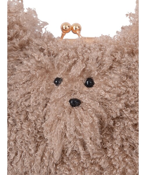 merry jenny（メリージェニー）の「くまポシェット（バッグ・レディース・オフホワイト/ブラック/ベージュ・F）」の6枚目の写真