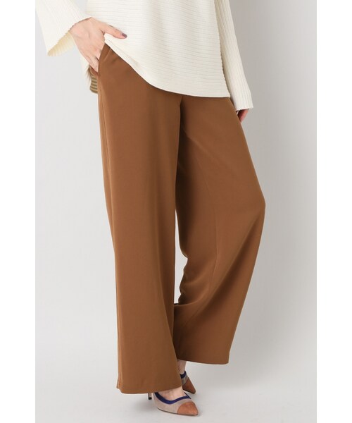 plage（プラージュ）の「《予約》ラシーナ/ACE ワイドパンツ（パンツ・ブラック/ブラウン/グリーン・34/36/38）」の2枚目の写真