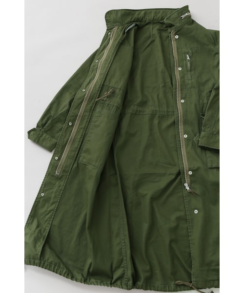 Spick & Span(スピックアンドスパン)の「Cギャバジン ロングM65◆(ジャケット/アウター・カーキ・36/38)」の14枚目の写真