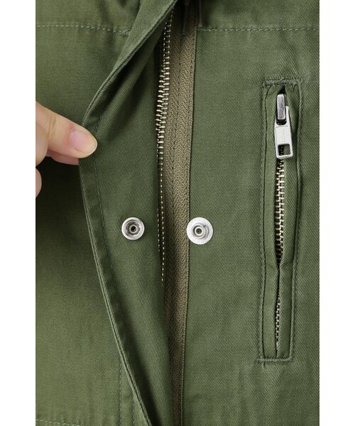 Spick & Span(スピックアンドスパン)の「Cギャバジン ロングM65◆(ジャケット/アウター・カーキ・36/38)」の11枚目の写真