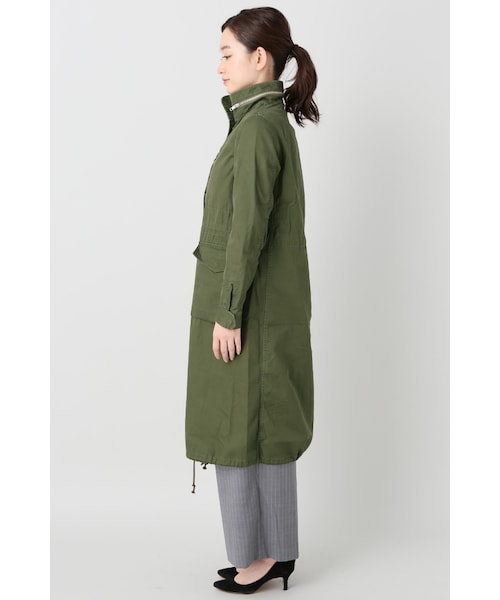 Spick & Span(スピックアンドスパン)の「Cギャバジン ロングM65◆(ジャケット/アウター・カーキ・36/38)」の3枚目の写真