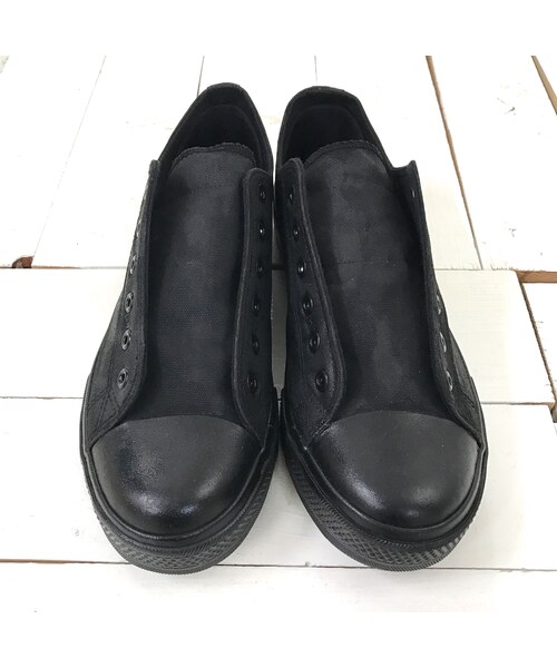 ROODの「ROOD ラストペイントスリッポン black(スニーカー・その他)」の3枚目の写真