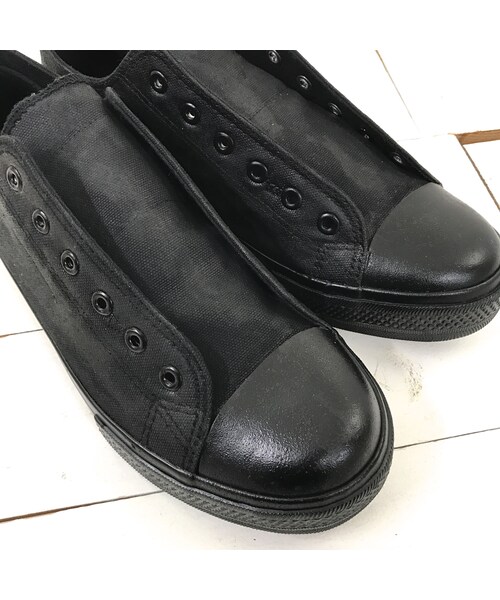 ROODの「ROOD ラストペイントスリッポン black(スニーカー・その他)」の2枚目の写真