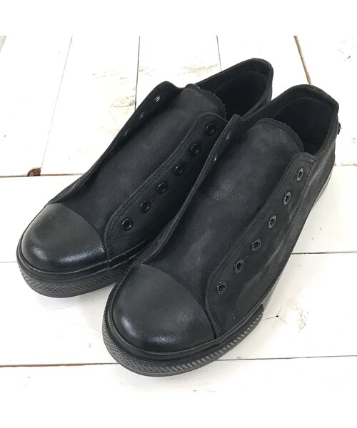 ROODの「ROOD ラストペイントスリッポン black(スニーカー・その他)」の1枚目の写真