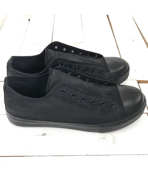 ROODの「ROOD ラストペイントスリッポン black(スニーカー・その他)」の4枚目の写真