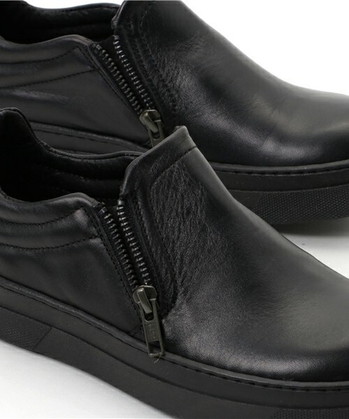 inter-chaussures(インターショシュール)の「【design manifattura】サイドジップアップスニーカー (G55010)(スニーカー・レディース・ブラック/ブラック系その他・35/36/37/38)」の8枚目の写真