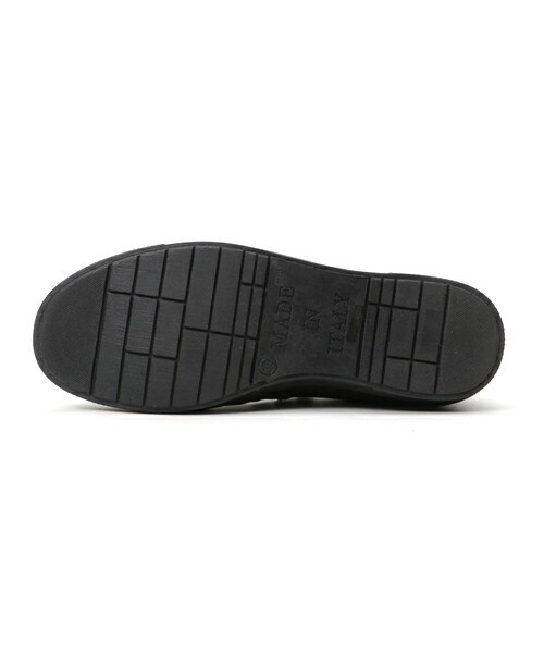 inter-chaussures(インターショシュール)の「【design manifattura】サイドジップアップスニーカー (G55010)(スニーカー・レディース・ブラック/ブラック系その他・35/36/37/38)」の3枚目の写真