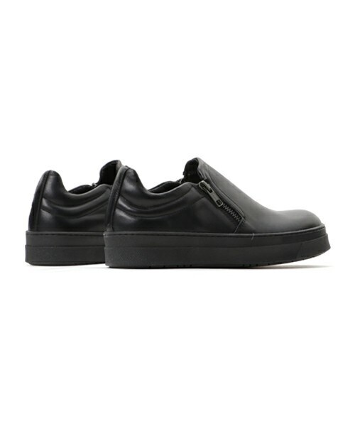 inter-chaussures(インターショシュール)の「【design manifattura】サイドジップアップスニーカー (G55010)(スニーカー・レディース・ブラック/ブラック系その他・35/36/37/38)」の4枚目の写真