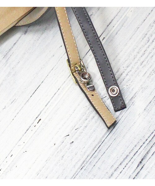 mysty woman（ミスティウーマン）の「【mysty woman】ファー付きセパレートパンプス（シューズ・レディース・グレー/ライトブラウン/ブラック・M/L）」の10枚目の写真