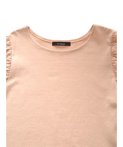 w closet(ダブルクローゼット)の「スワトー刺繍入りプルオーバー(トップス・レディース・オフホワイト/ピンクベージュ/Dピンク/スミクロ・FREE)」の8枚目の写真