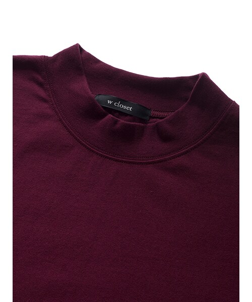 w closet（ダブルクローゼット）の「ハイネック袖ギャザープルオーバー（トップス・レディース・キャメル/エンジ/ブラウン/ブラック・FREE）」の8枚目の写真