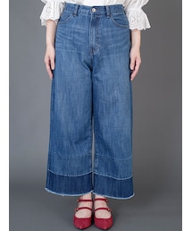 w closet | 10ozデニム裾加工パンツ(パンツ)