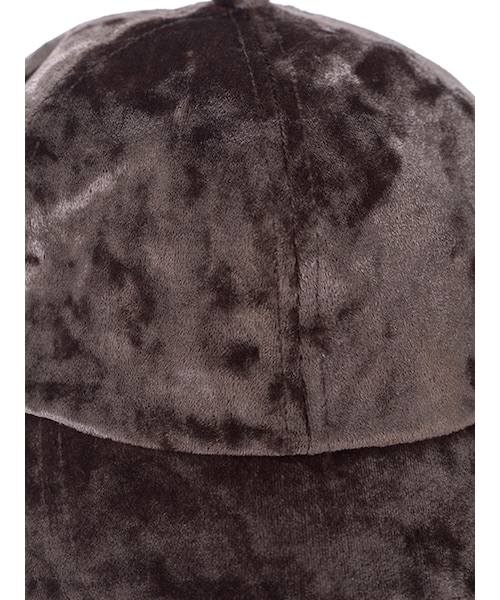 w closet（ダブルクローゼット）の「クラッシュベロアキャップ（その他・レディース・ピンクグレー/ブラック・FREE）」の7枚目の写真