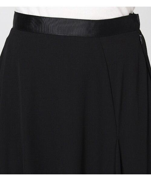 PAGEBOY（ページボーイ）の「イレギュラ―ヘムフレアロングスカート（スカート・レディース・ブラック/ダークレッド/カーキ）」の8枚目の写真