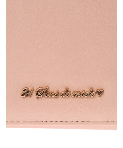 31 Sons de mode（トランテアン　ソン　ドゥ　モード）の「リボンミニショルダーバッグ《予約アイテム》（バッグ・レディース・ピンク/ホワイト/ブラウン/ブラック・フリー）」の13枚目の写真