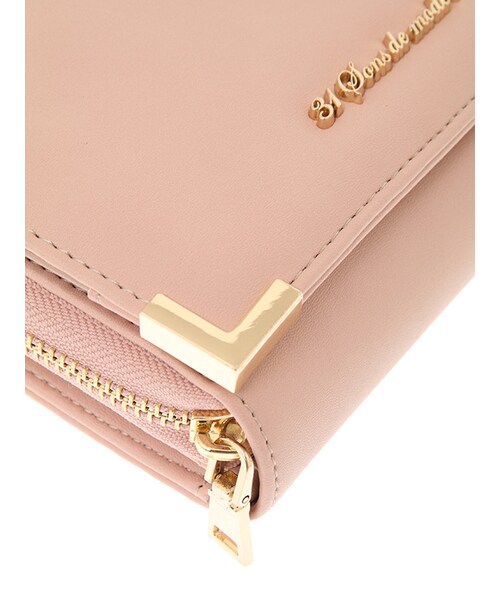 31 Sons de mode（トランテアン　ソン　ドゥ　モード）の「リボンミニショルダーバッグ《予約アイテム》（バッグ・レディース・ピンク/ホワイト/ブラウン/ブラック・フリー）」の5枚目の写真