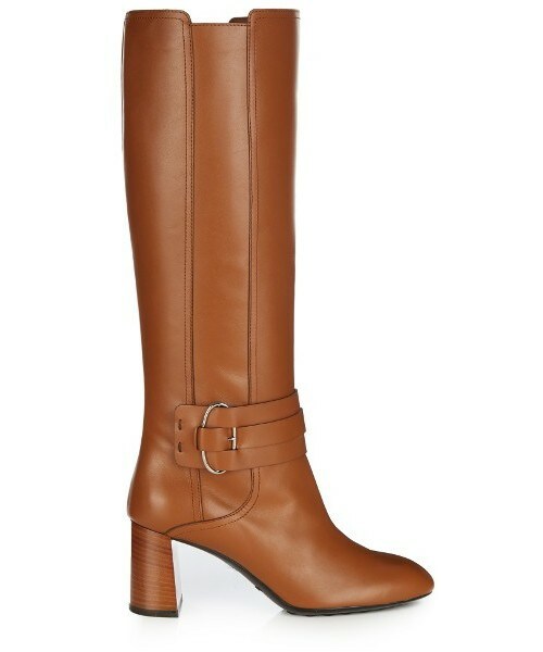 TOD’S(トッズ)の「TOD'S Gomma leather knee-high boots(ブーツ・レディース・Brown・35.5 EU/IT/36 EU/IT/36.5 EU/IT/37 EU/IT/37.5 EU/IT/38 EU/IT/38.5 EU/IT/39 EU/IT/39.5 EU/IT/40 EU/IT/40.5 EU/IT/41 EU/IT)」の1枚目の写真